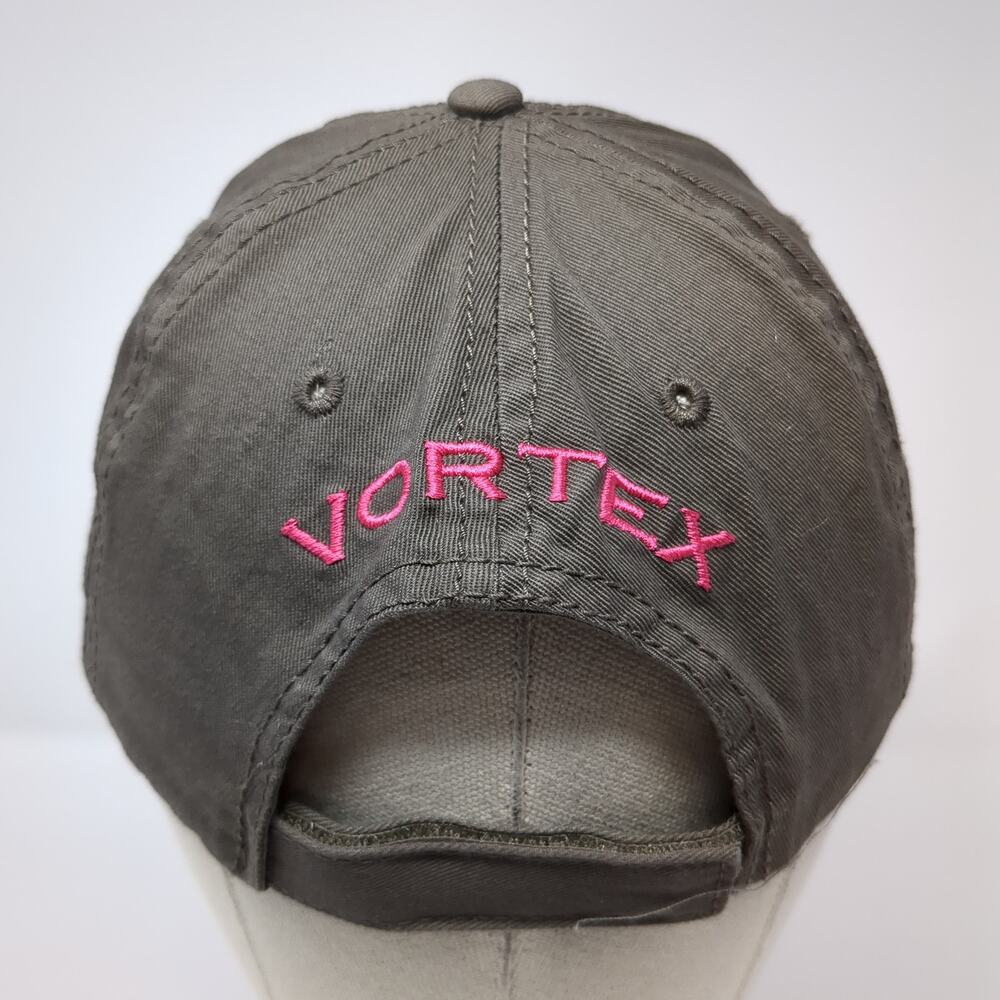 Vortex Strapback Hat Brown One Size Solid Embroid… - image 6